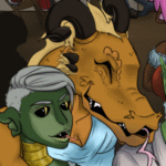 Aera and Fiora laughing