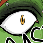 extreme close up on Ferris' eye