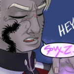 Szelek casting a spell to some offscreen objections