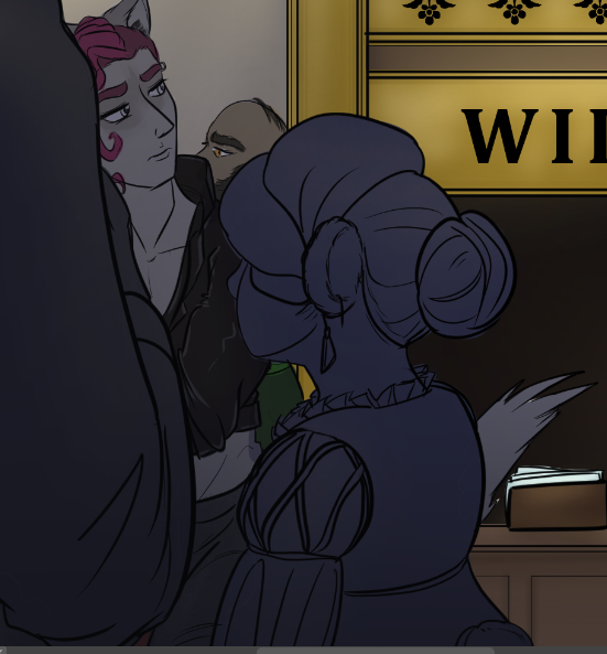 Cameo of Asybat's character Kai